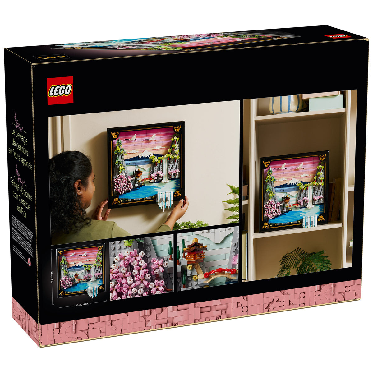 LEGO Art Japanese Cherry Blossom Landscape 31218